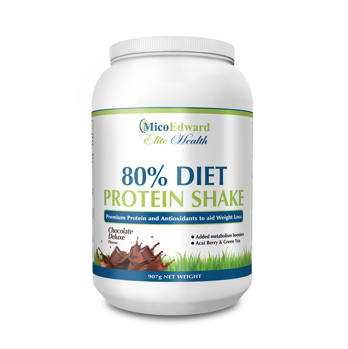 Best Protein Powder Shake Nutritional Diet Chocolate Deluxe Flavored